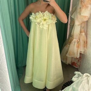 Zimmermann Floral Strapless Dress ✨🌼